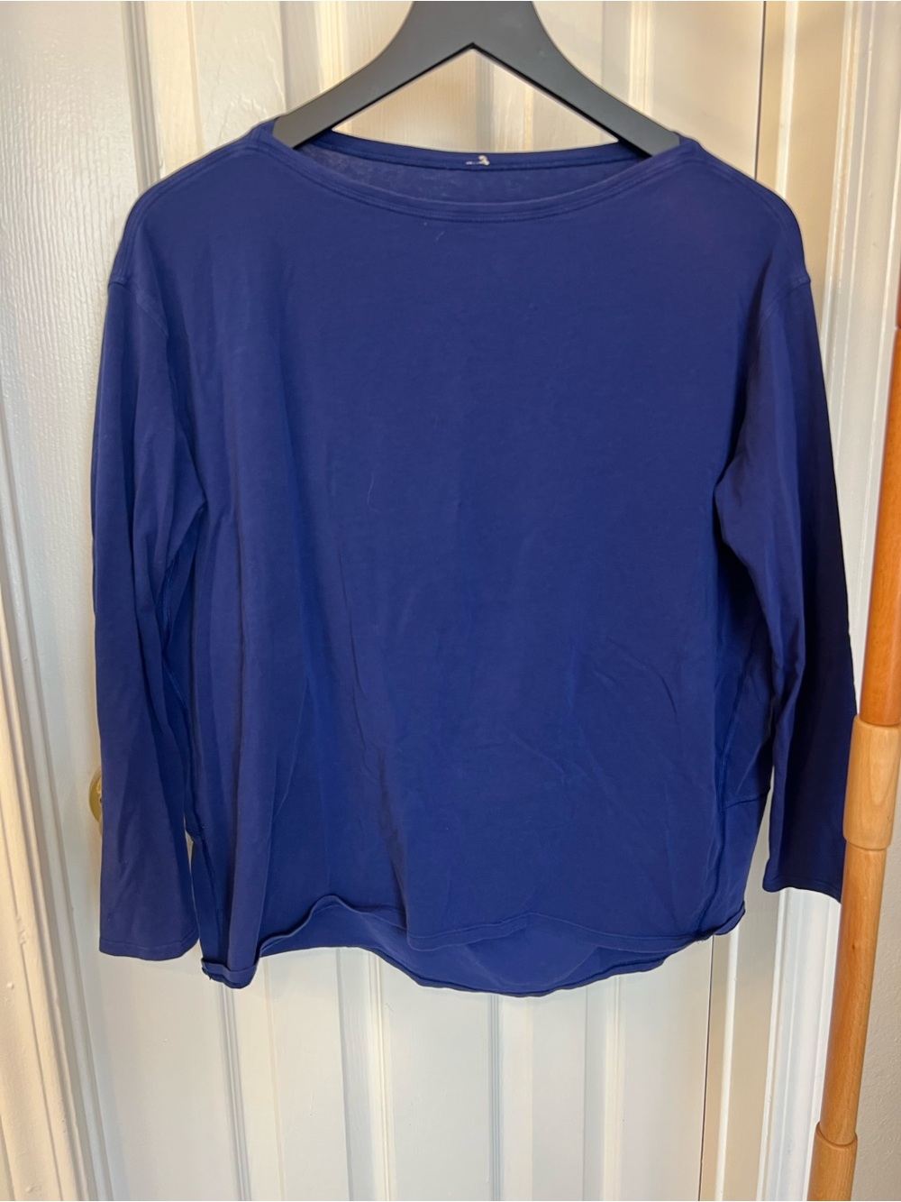lululemon athletica Navy Long-Sleeve Crew Top